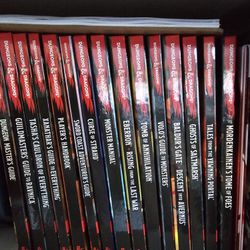 Dungeons & Dragons - Core, Supplements, and Campaign Books