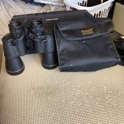 Rugged Exposure Binoculars With Carry Bag