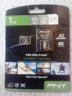 1 Terabyte SD Card