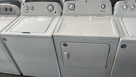 Amana set washer and dryer
