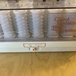 Clairol Kindness 3 Way hairsetter-no Clips