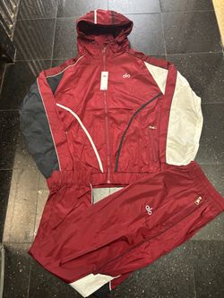 Alo  two piece windbreaker set