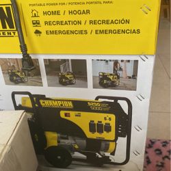 Champion  Generator   6250 Wats Tarting 