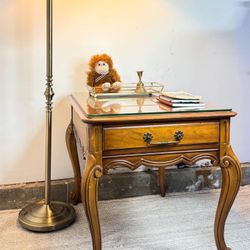 Rare Louie XV Style Night Stand End Table Twin Set X 2 