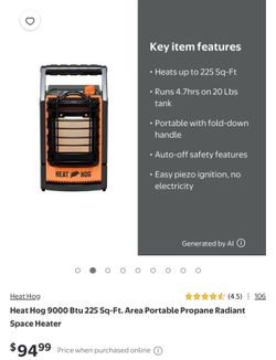 Portable heater