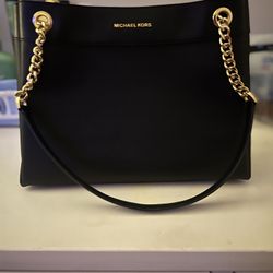 ori Medium Leather Tote Bag - Black - NEVER USED