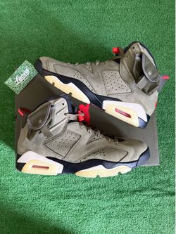 Air Jordan 6 Travis Scott Olive