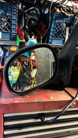 Black Car Side Door Mirror with Wiring for 2000 ford expedition