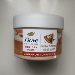 Dove body scrub