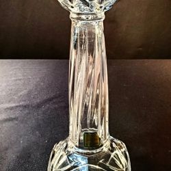 Waterford Fine Cut Crystal Candlestick Holder - Signed Amway - BRAND NEW