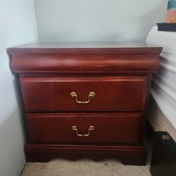2 Solid Wood Side Tables