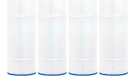 New 4 pack of pool filters 32 ” high 7”wide 3” hole $100