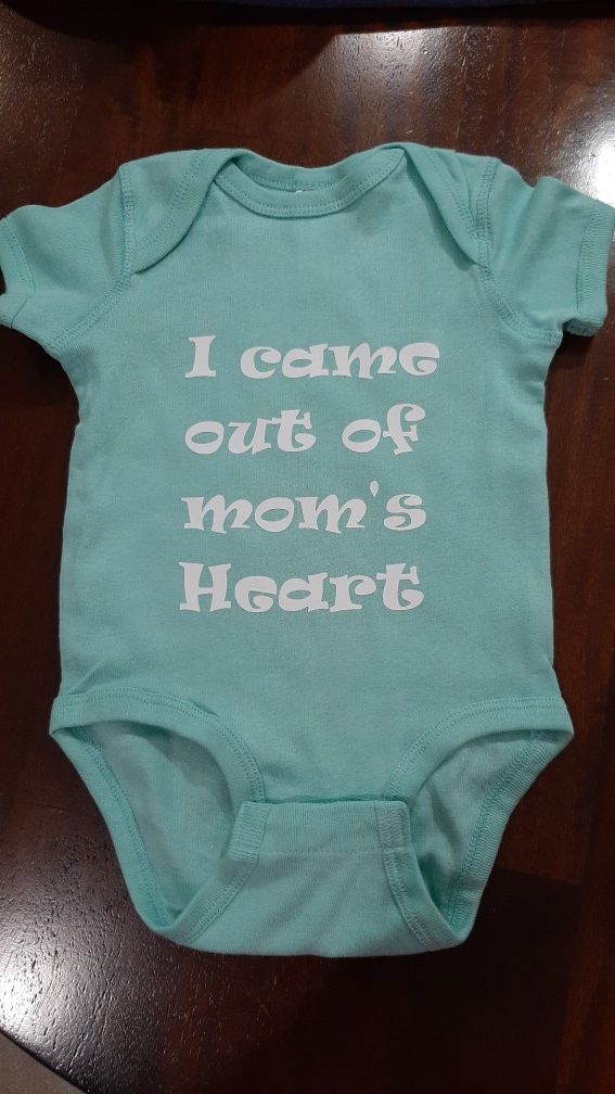 Custom infant onesie