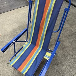 Fold Up Beach Chair in great shape!