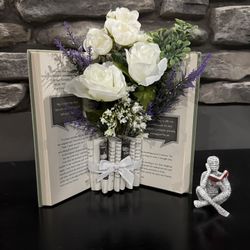 Custom Book Flower Bouquet 
