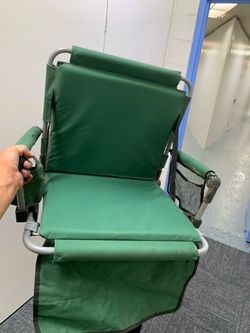 Green Folding Stadium Seat Chair
