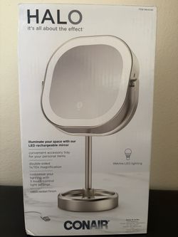 CONAIR HALO LED RECHARGEABLE MIRROR
