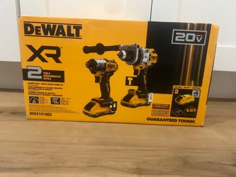 DEWALT 20VXR HMRDRL&IMP DRV KIT