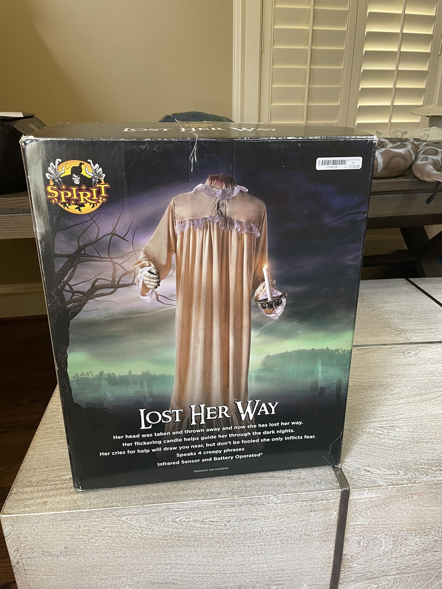 Spirit Lost Her Way Halloween Animatronic