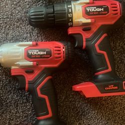 Cordless Drill And Cordless Impact Driver