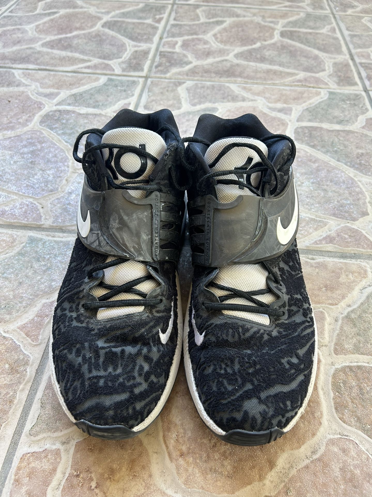 Nike KD 14 TB Black White