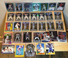 MLB Card Lot - Bowman 1st/numbered/rares/good base