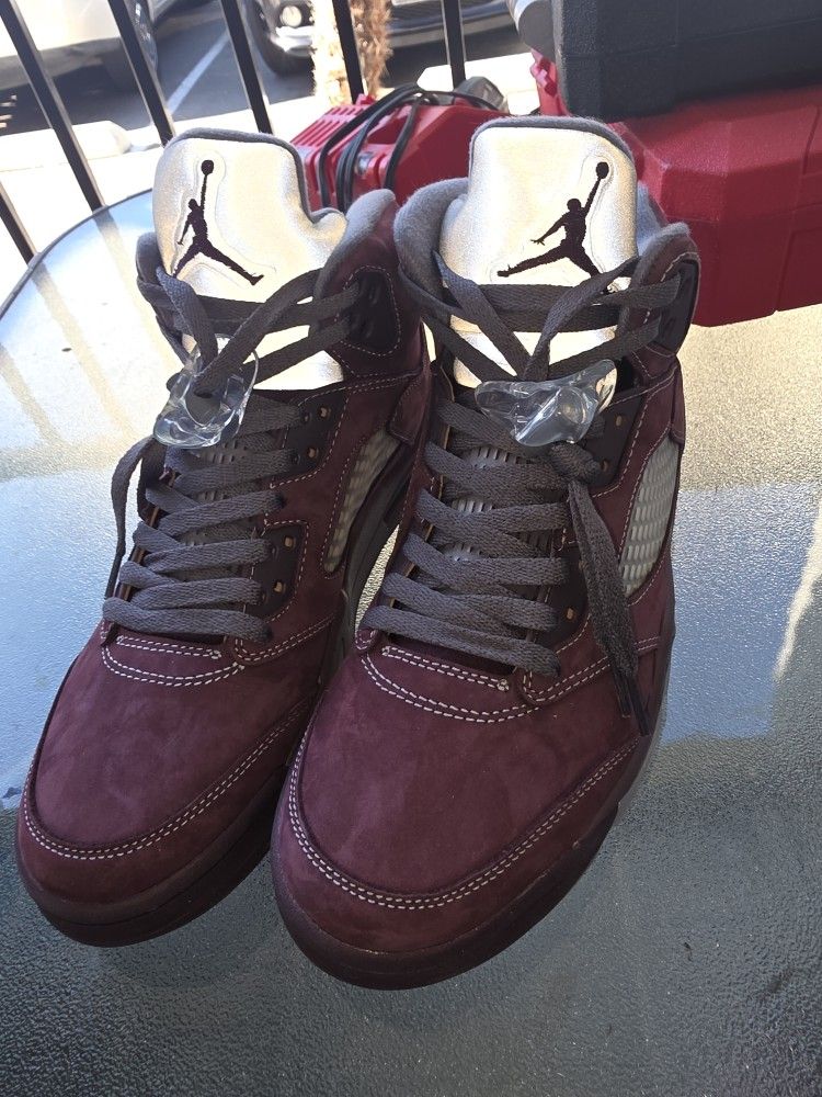 Air Jordan 5 Burgundy (2023) Brand New