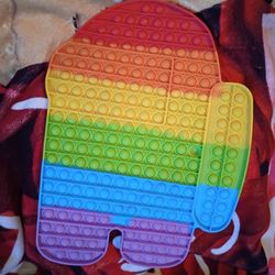 Large Among Us Bubble Anti-stress Fidget Toy