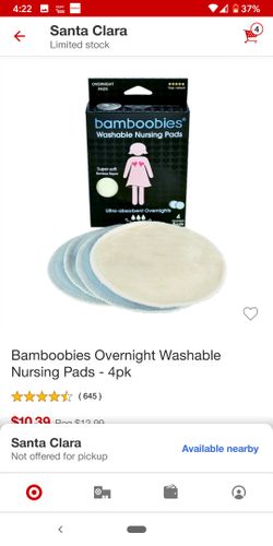 Bamboobies Washable Nursing Pads