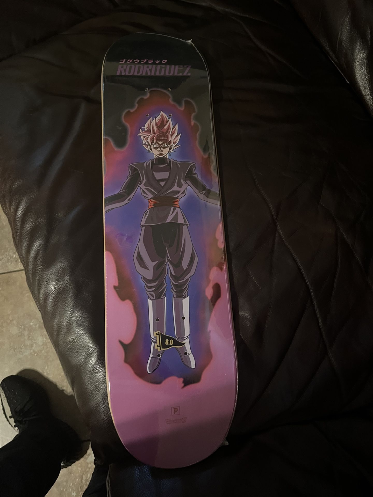 Dragon Ball Z Deck Goku Black Skateboard