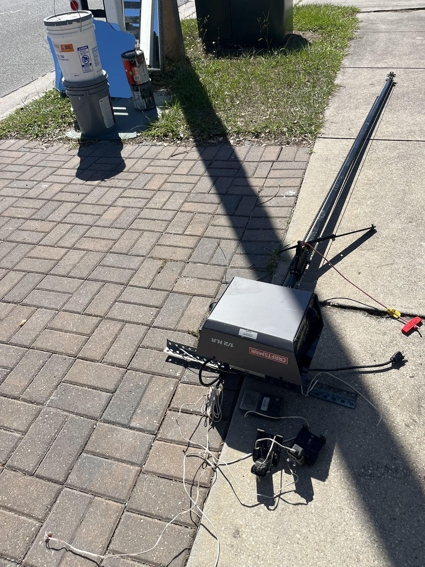 I Have CraftMan Garage Door Opening With Wire Conttrol And A Wireless Pad To Open And Close Pus Two Sensors . I Also Have A Genie Garage Opener