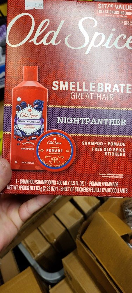 Old Spice Shampoo And pomade Set