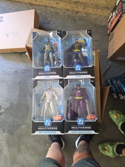 Mcfarlane 4 figures batman new