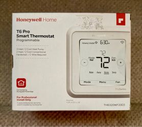NEW Honeywell Home T6 Pro Smart Thermostat (Model TH6320WF2003)