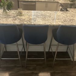 Bar Stools & Matching Arm Chair 