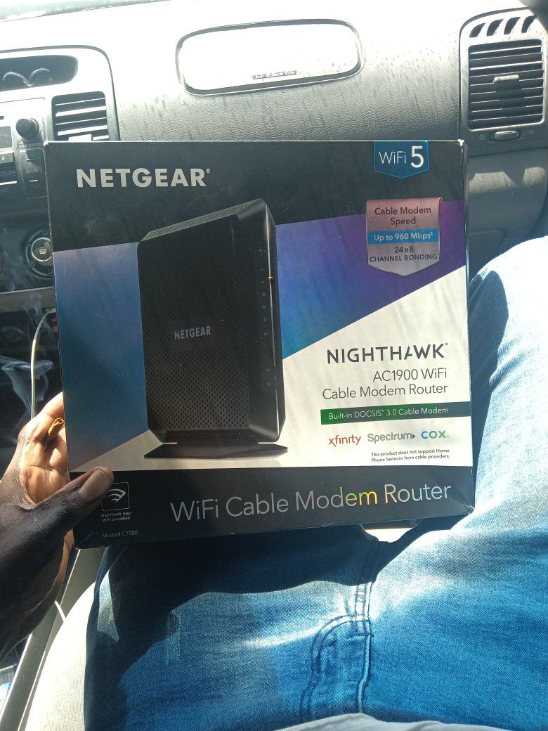Netgear Cable Modem 24x8 Ac1900 Wifi