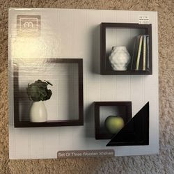 Set of 3 Wooden Shelves - New!!!!
