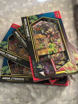 MEGA  ZYGARDE PREMIUM COLLECTION pokemon card tcg