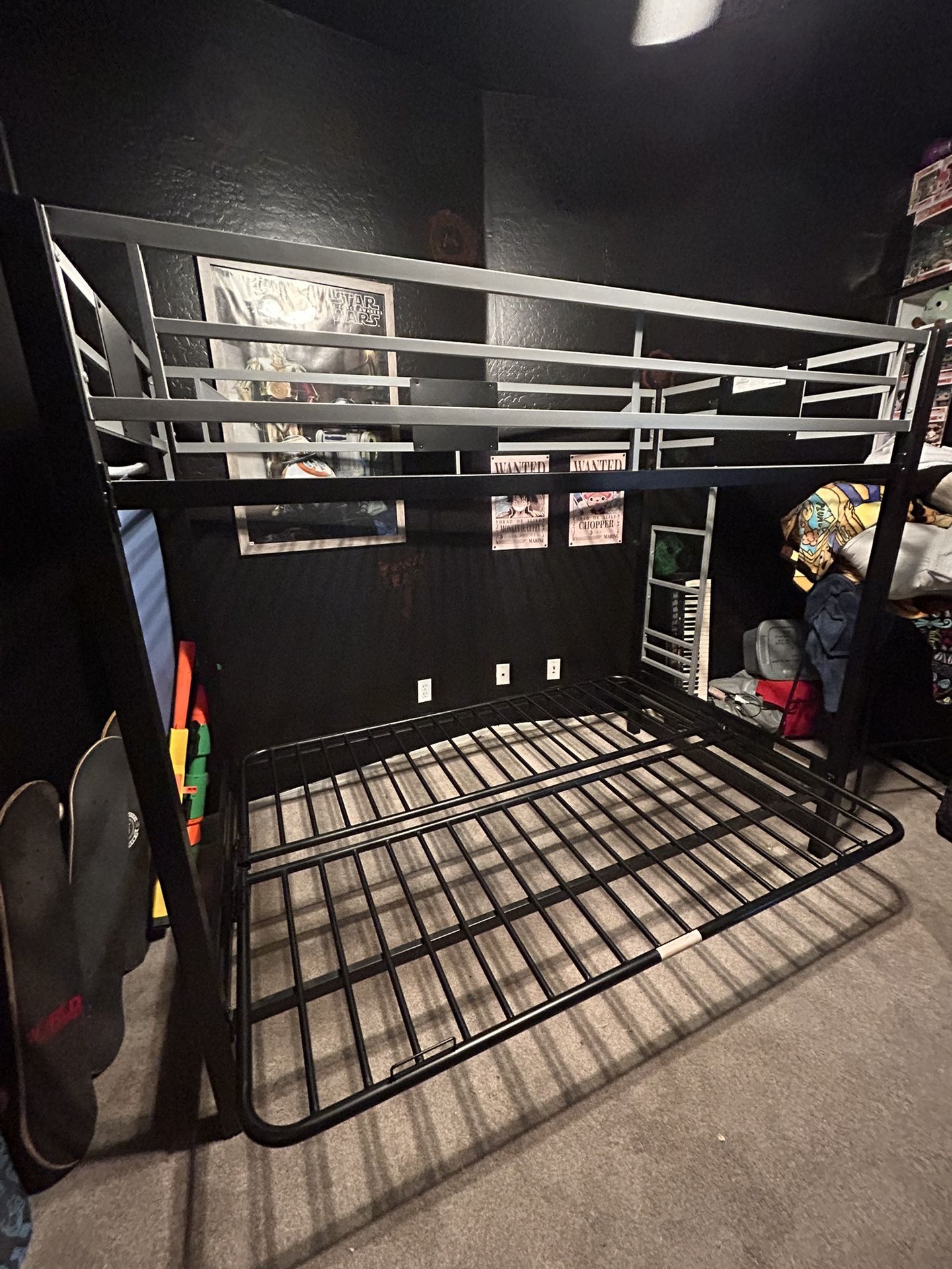 Bunk Bed Frame And Futon