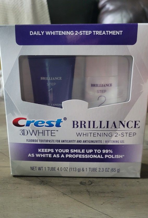 Crest Whitening 2- Step Treatment