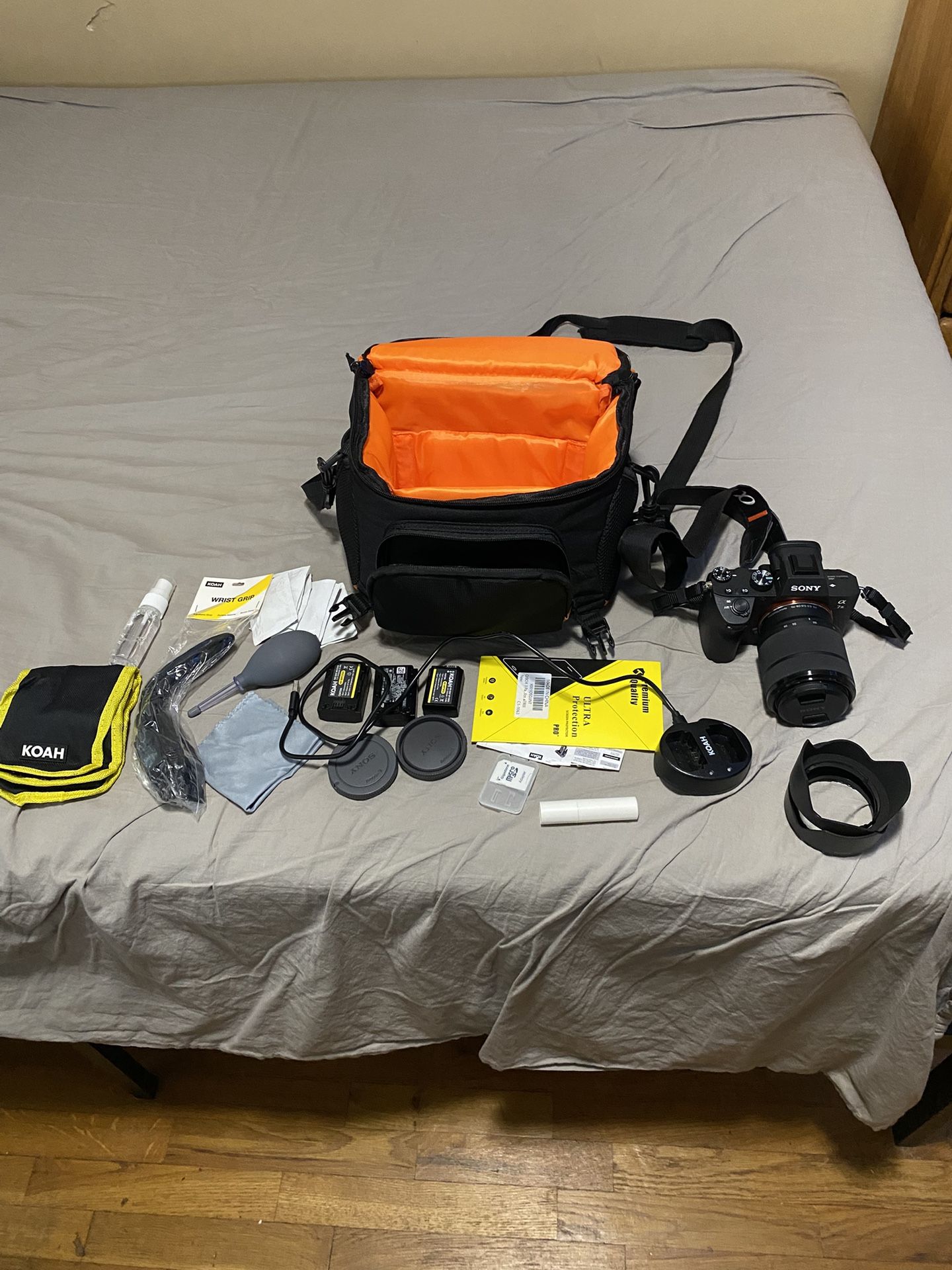 New Sony Alpha A7 III Full-Frame Mirrorless Camera Kit — Excellent Condition