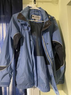 Light Blue Vintage Columbia Jacket (M)