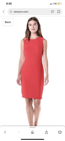 Tommy Hilfiger red sheath dress in size 6 NWT