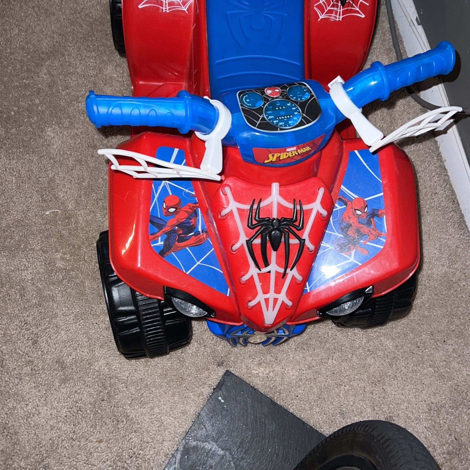 Spider-man Electric 4 Wheeler