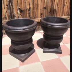 New Flower Pots Made Out Of Cement Perfect Gift 