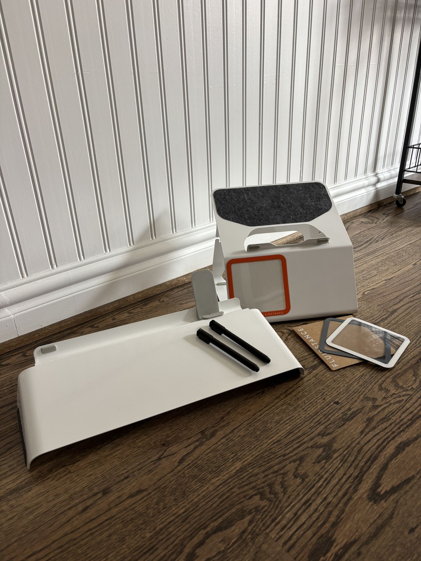 REDUCED: Fluidstance Dry Erase Metal Desk Accessories