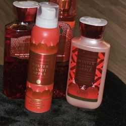 Winter Candy Apple Set