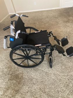 Wheelchair New with 20” Wide seat