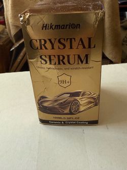 Crystal serum / ceramic & crystal coating  $18.00 for both