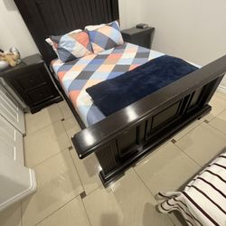 Queen Bed Frame And Mattress 